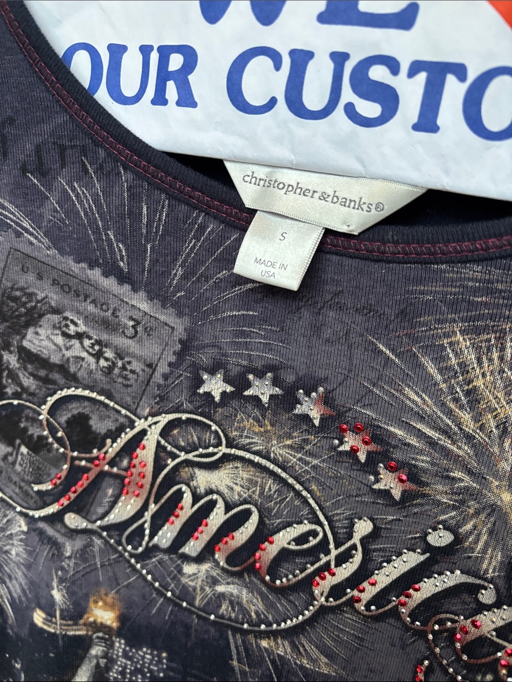 Y2K American tee! Size Small - Picture 5 of 6